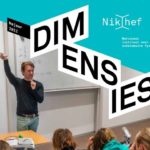 Mooi stuk in blad van Nikhef