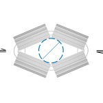 Flexibele DNA-nanoporiën