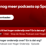 Stop de sloop. Podcast over Hoger Onderwijs