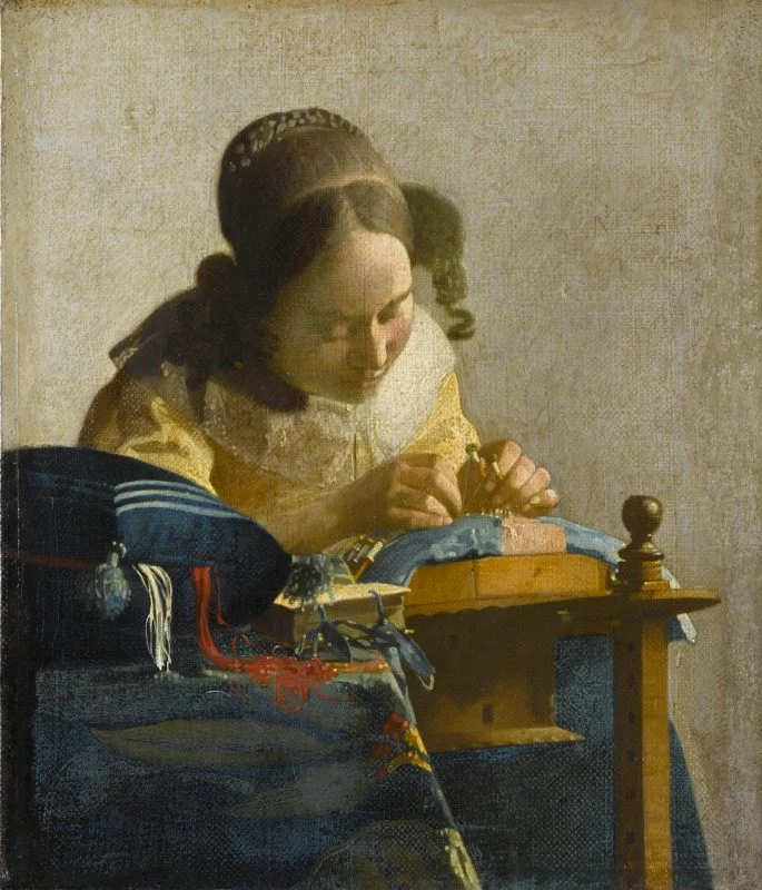 De kantwerkster van Vermeer