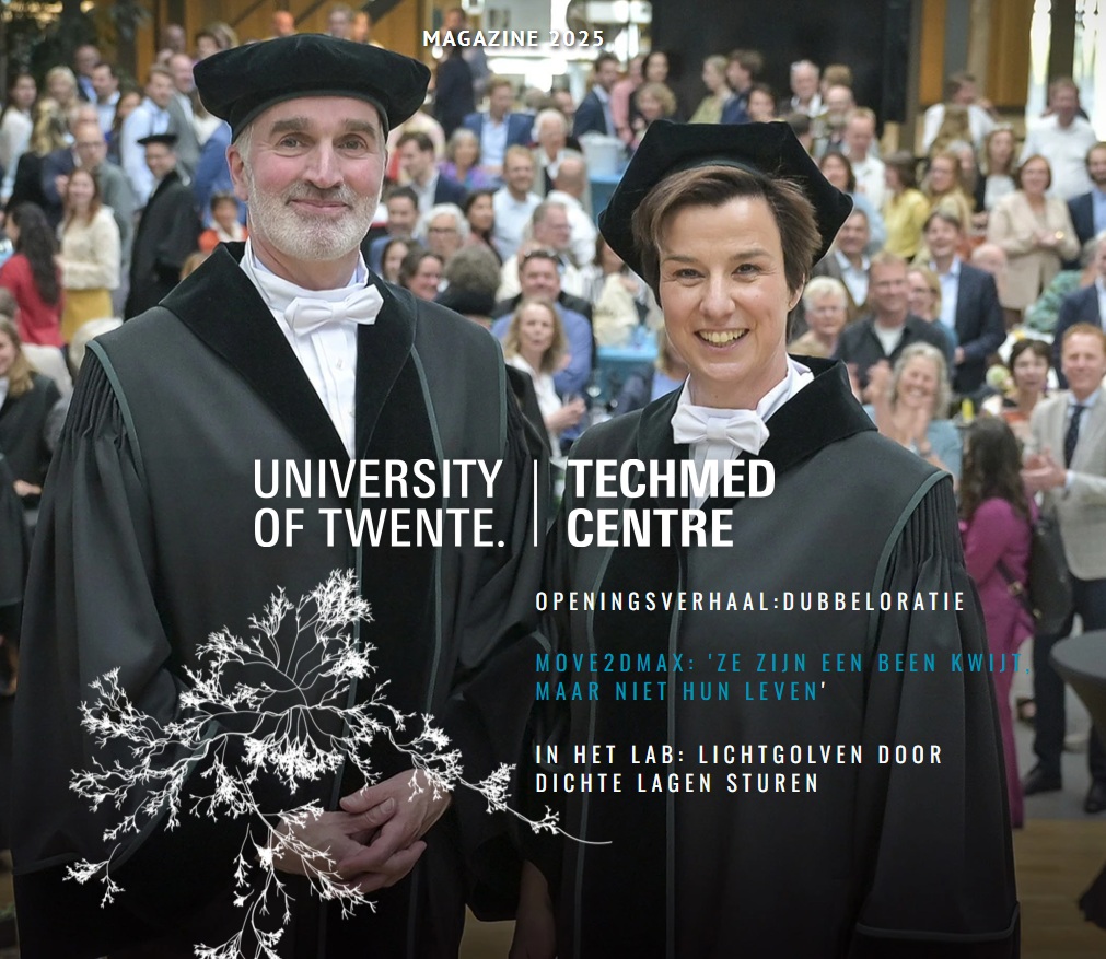 Cover van het TechMed Magazine 2025