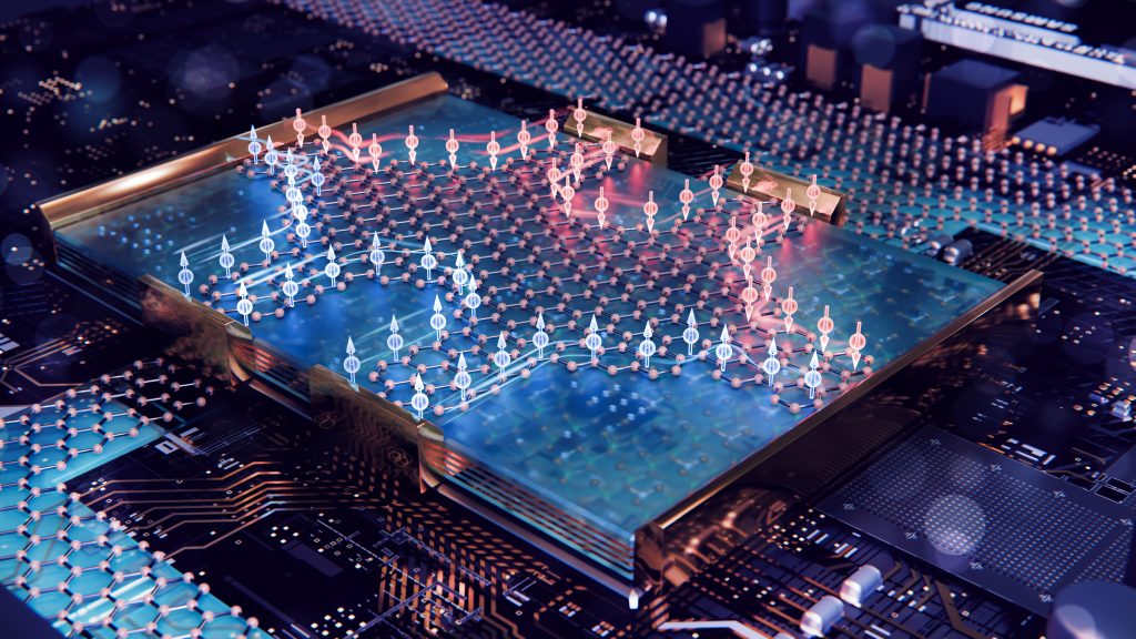 Quantum spinstromen in grafeen