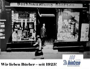 Boekhandel Hintzen in de jaren 1930