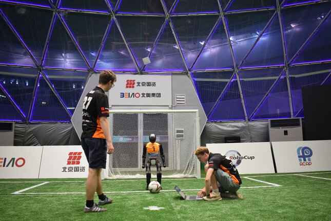 Voetbalrobot
