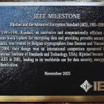IEEE kent Milestone toe aan Advanced Encryption Standard, ontwikkeld aan KU Leuven