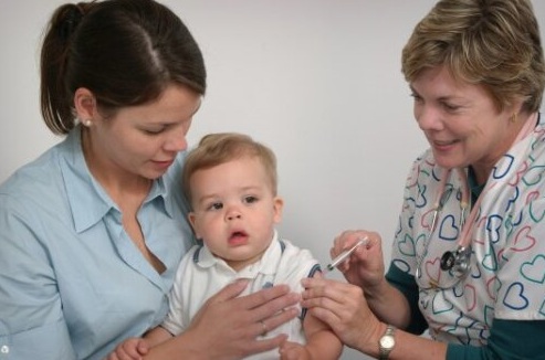 vaccinatie van een kind