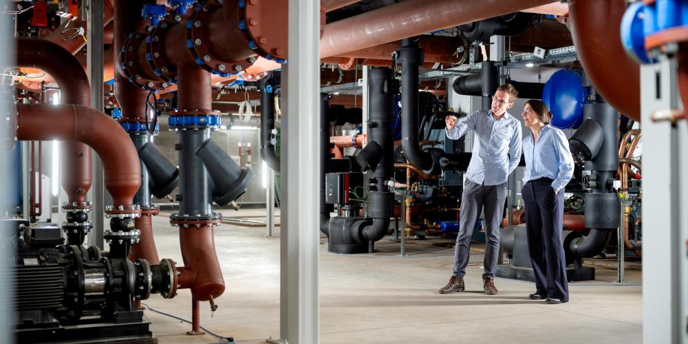 Karin Voets en Ward Poelmans van de VUB