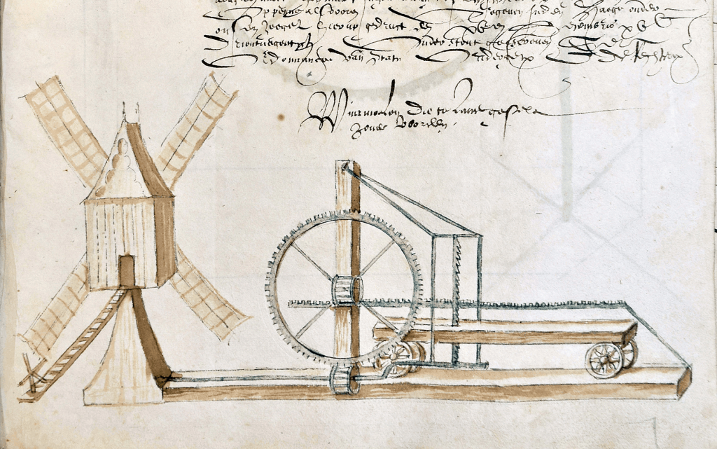 Octrooi-aanvraag uit de late Middeleeuwen