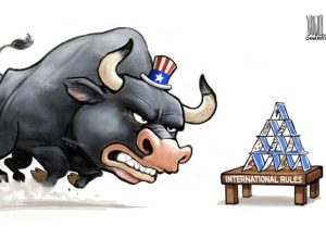 Cartoon uit China Daily