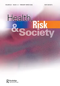 Cover tijdschrift Health, Risk & Society