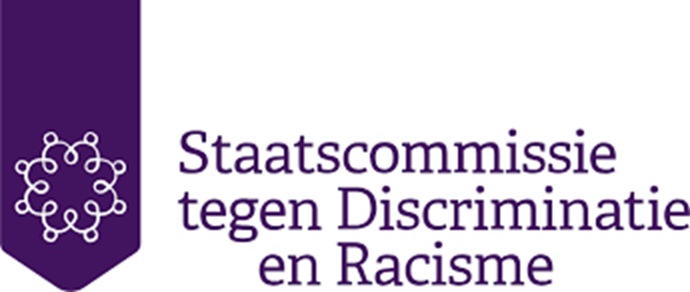 Logo Staatscommissie tegen Discriminatie en Racisme.