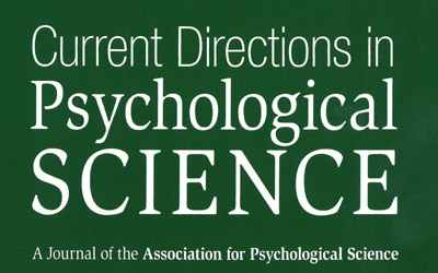 Tijdschrift Current Directions in Psychological Science