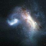 Hubble onthult een fusie in de vroege jaren van de Melkweg