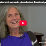 Mireille Hildebrandt over recht, de rechtstaat, kunstmatige intelligentie en ethiek