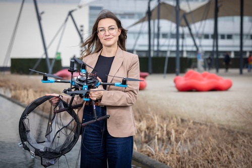 Chiara Gabellieri met drone