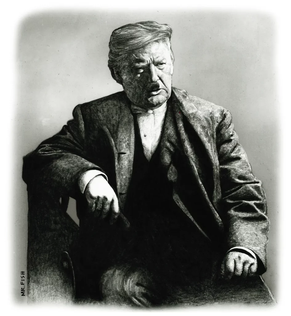 Trump als Hitler